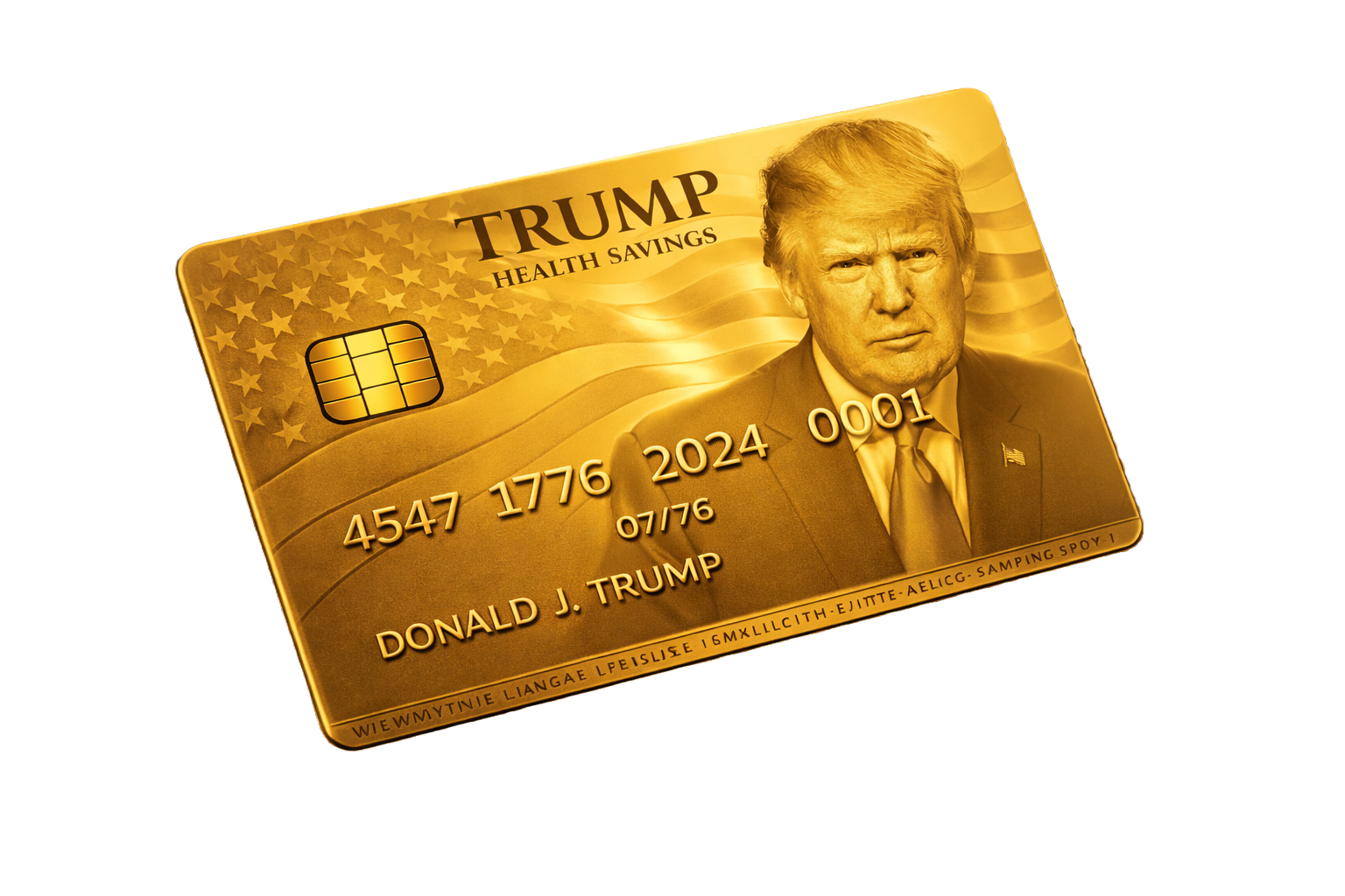 Trump Health Savings card